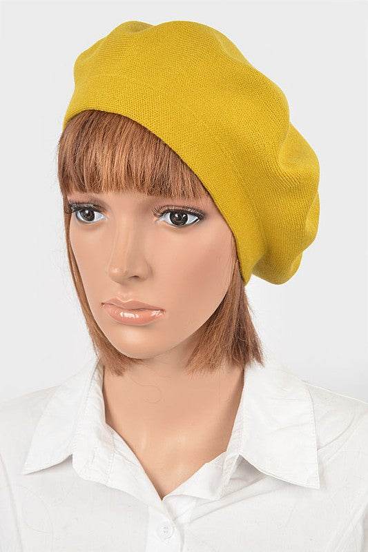 Soft Knit French Girl Beret - Shop Style & More | Fresh Looks, Everyday Deals & Free Shipping