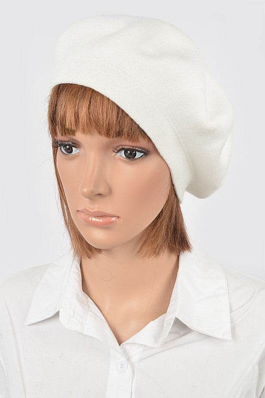 Soft Knit French Girl Beret - Shop Style & More | Fresh Looks, Everyday Deals & Free Shipping