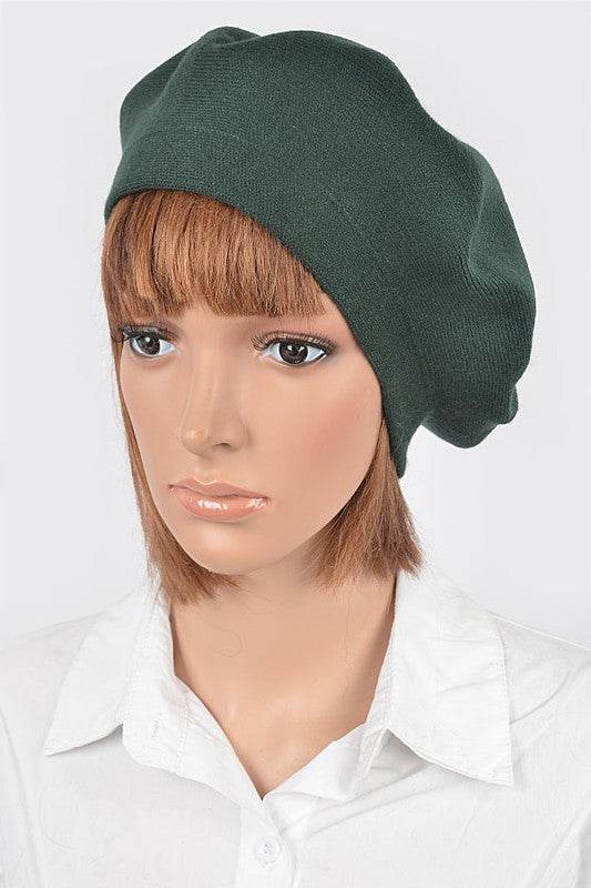 Soft Knit French Girl Beret - Shop Style & More | Fresh Looks, Everyday Deals & Free Shipping