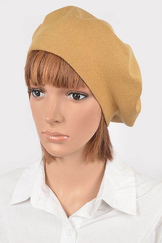 Soft Knit French Girl Beret - Shop Style & More | Fresh Looks, Everyday Deals & Free Shipping