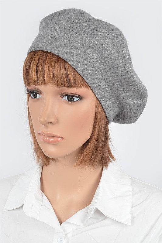 Soft Knit French Girl Beret - Shop Style & More | Fresh Looks, Everyday Deals & Free Shipping