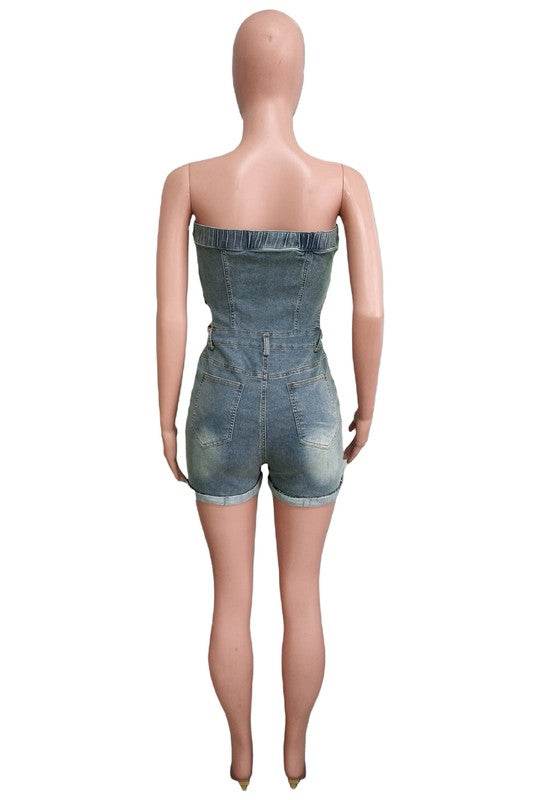 WOMEN FASHION DENIM ROMPERS - Shop Style & More | Fresh Looks, Everyday Deals & Free Shipping