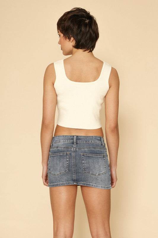 Floral corset tank top - Shop Style & More | Fresh Looks, Everyday Deals & Free Shipping