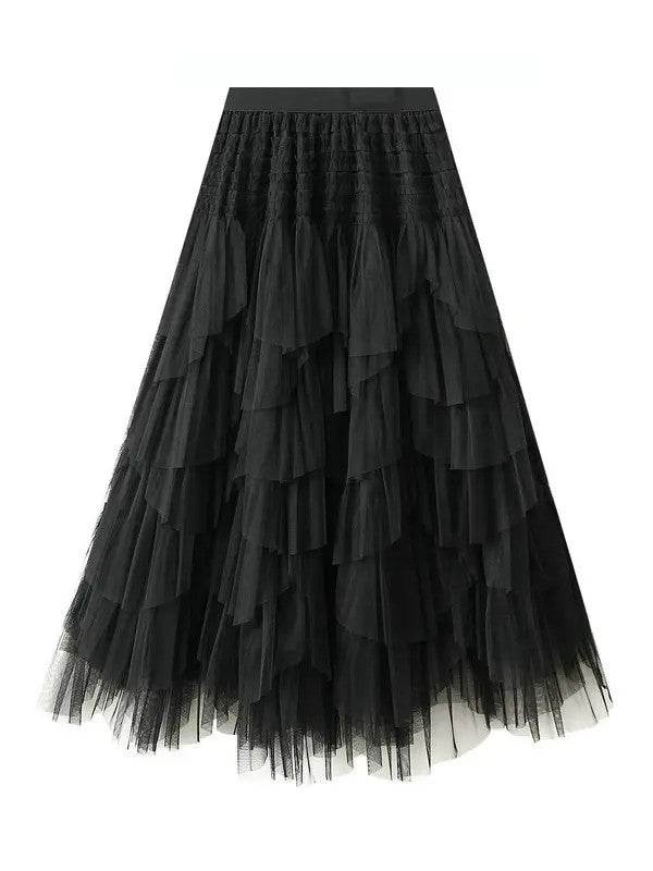 Tutu layered Midi Skirt - Shop Style & More | Fresh Looks, Everyday Deals & Free Shipping