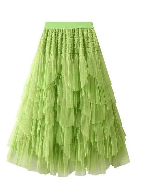 Tutu layered Midi Skirt - Shop Style & More | Fresh Looks, Everyday Deals & Free Shipping