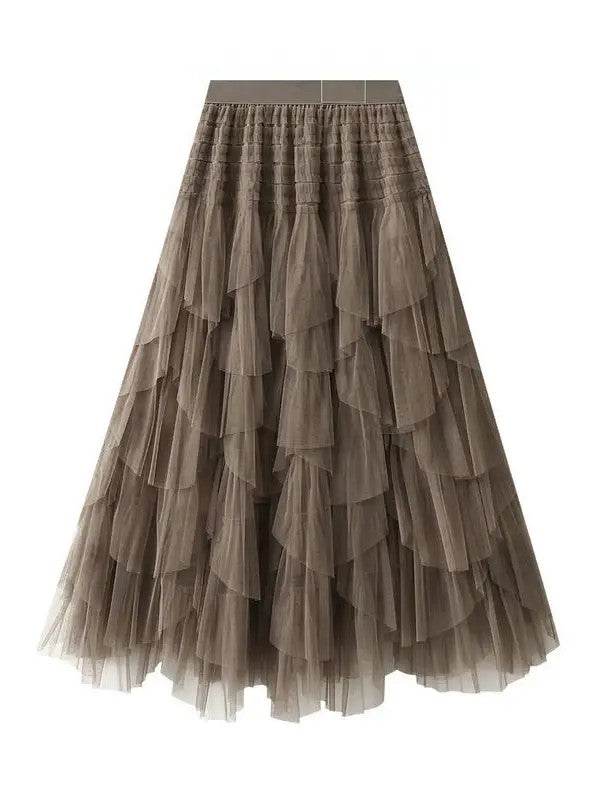 Tutu layered Midi Skirt - Shop Style & More | Fresh Looks, Everyday Deals & Free Shipping