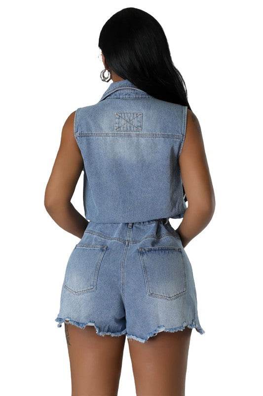 WOMEN FASHION DENIM ROMPERS - Shop Style & More | Fresh Looks, Everyday Deals & Free Shipping