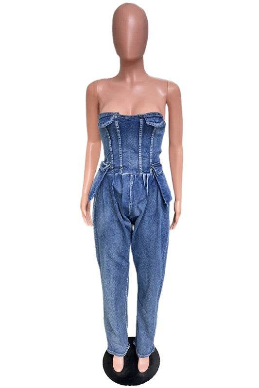 WOMEN FASHION DENIM JUMPSUIT - Shop Style & More | Fresh Looks, Everyday Deals & Free Shipping