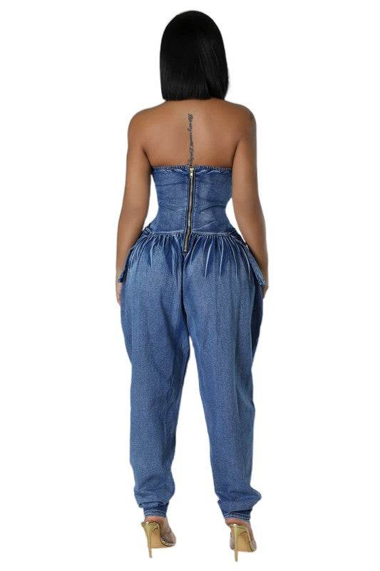 WOMEN FASHION DENIM JUMPSUIT - Shop Style & More | Fresh Looks, Everyday Deals & Free Shipping