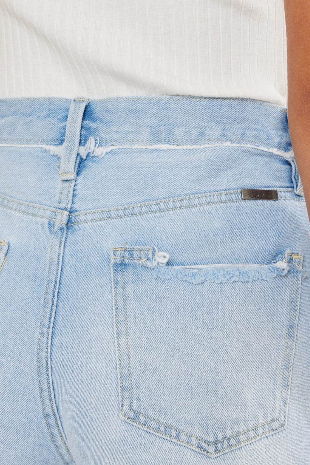 Kancan Distressed Button Fly Denim Shorts - Shop Style & More | Fresh Looks, Everyday Deals & Free Shipping