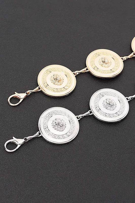 Round Disk Shiny Fashion Chain Belt - Shop Style & More | Fresh Looks, Everyday Deals & Free Shipping