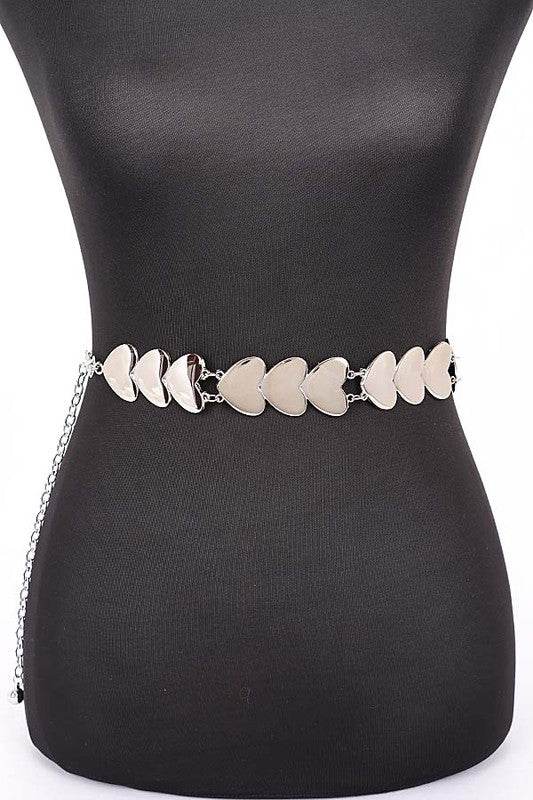 Heart Charm Fashion Chain Belt - Shop Style & More | Fresh Looks, Everyday Deals & Free Shipping