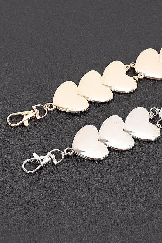 Heart Charm Fashion Chain Belt - Shop Style & More | Fresh Looks, Everyday Deals & Free Shipping