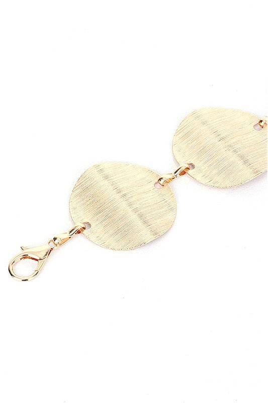 Satin Textured Disk Chain Belt - Shop Style & More | Fresh Looks, Everyday Deals & Free Shipping