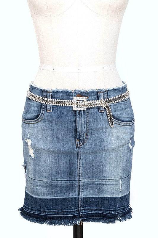 Buckle Rhinestone Mesh Belt - Shop Style & More | Fresh Looks, Everyday Deals & Free Shipping