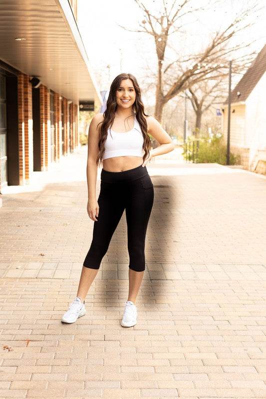 Sleek Pocket Collection - Capri Leggings round 2 - Shop Style & More | Fresh Looks, Everyday Deals & Free Shipping