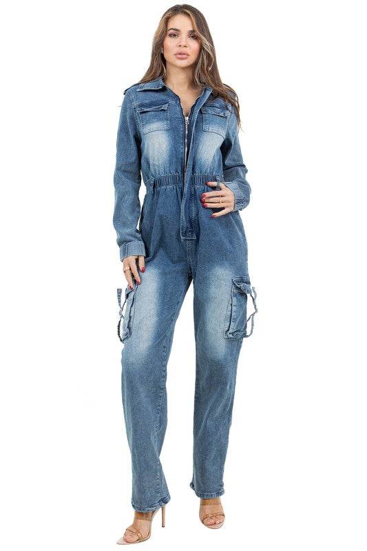 WOMEN DENIM SEXY JUMPSUIT - Shop Style & More | Fresh Looks, Everyday Deals & Free Shipping