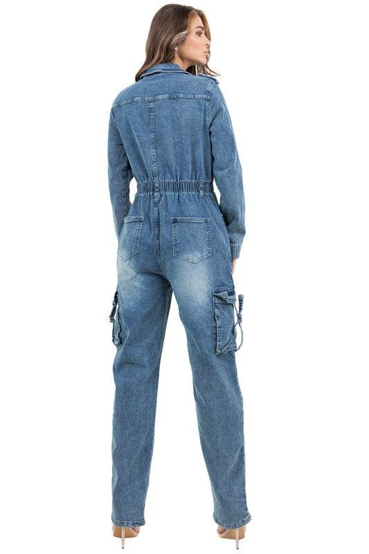 WOMEN DENIM SEXY JUMPSUIT - Shop Style & More | Fresh Looks, Everyday Deals & Free Shipping