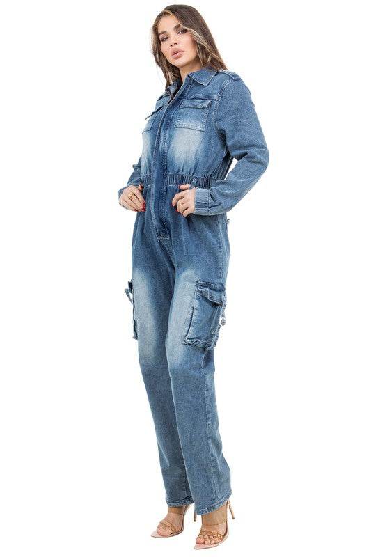 WOMEN DENIM SEXY JUMPSUIT - Shop Style & More | Fresh Looks, Everyday Deals & Free Shipping