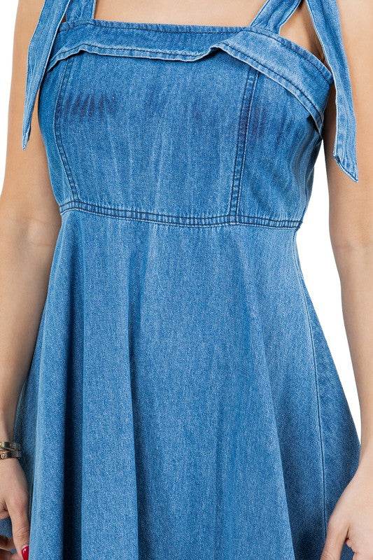 WOMEN FASHION DENIM DRESS - Shop Style & More | Fresh Looks, Everyday Deals & Free Shipping