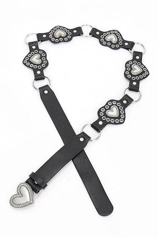 Heart Buckle Iconic Vintage Link Belt - Shop Style & More | Fresh Looks, Everyday Deals & Free Shipping