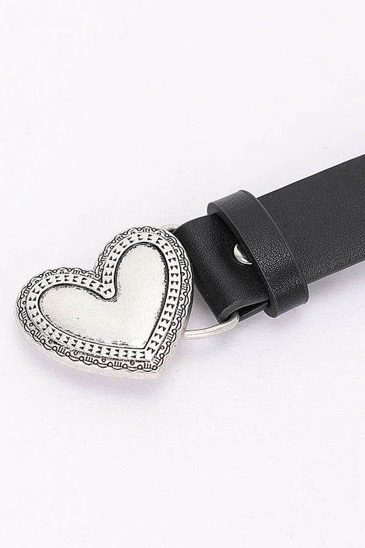 Heart Buckle Iconic Vintage Link Belt - Shop Style & More | Fresh Looks, Everyday Deals & Free Shipping