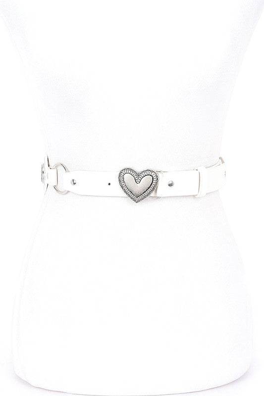 Heart Buckle Iconic Vintage Link Belt - Shop Style & More | Fresh Looks, Everyday Deals & Free Shipping