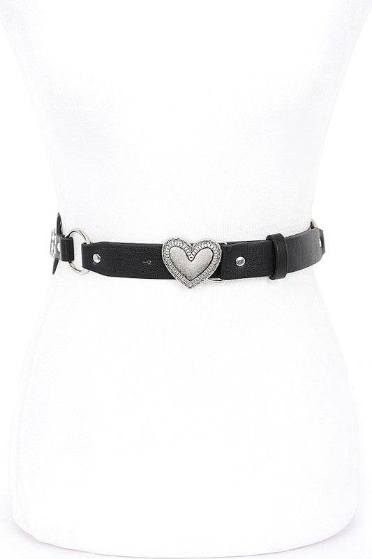 Heart Buckle Iconic Vintage Link Belt - Shop Style & More | Fresh Looks, Everyday Deals & Free Shipping