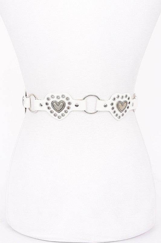 Heart Buckle Iconic Vintage Link Belt - Shop Style & More | Fresh Looks, Everyday Deals & Free Shipping