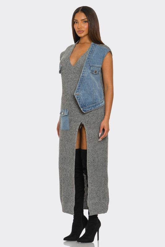Urban Edge Knit Dress - Shop Style & More | Fresh Looks, Everyday Deals & Free Shipping