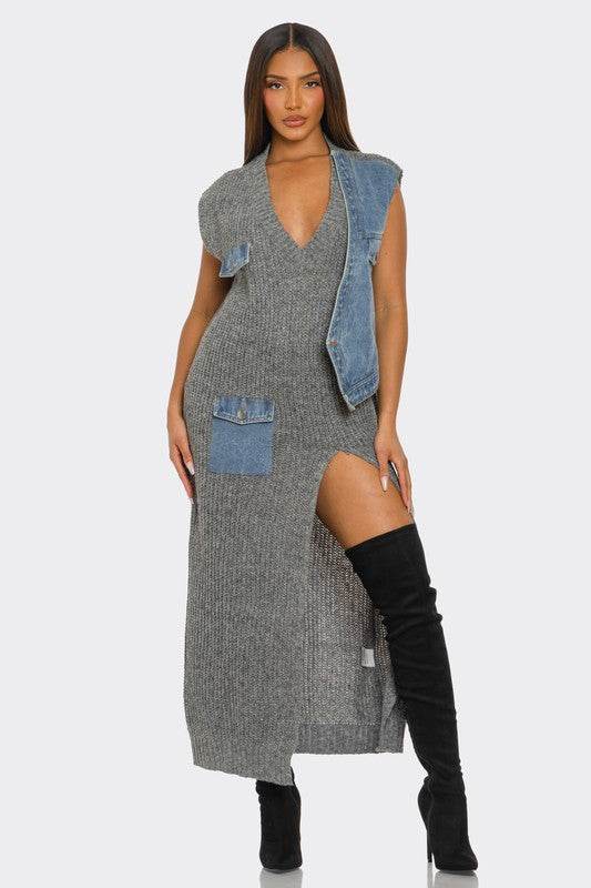 Urban Edge Knit Dress - Shop Style & More | Fresh Looks, Everyday Deals & Free Shipping