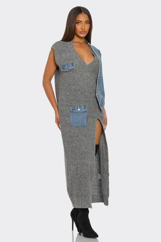 Urban Edge Knit Dress - Shop Style & More | Fresh Looks, Everyday Deals & Free Shipping