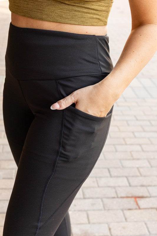 Tummy Control Full Length Leggings with Pockets - Shop Style & More | Fresh Looks, Everyday Deals & Free Shipping