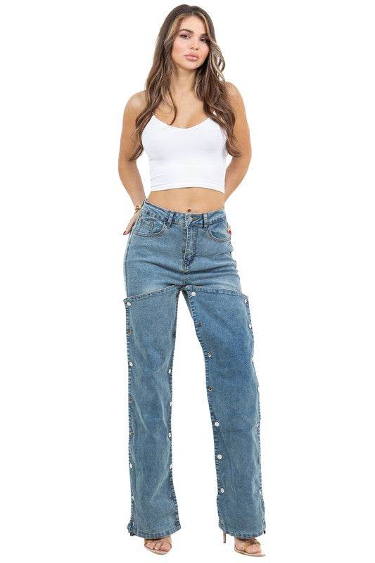WOMEN FASHION STYLE DENIM PANTS - Shop Style & More | Fresh Looks, Everyday Deals & Free Shipping