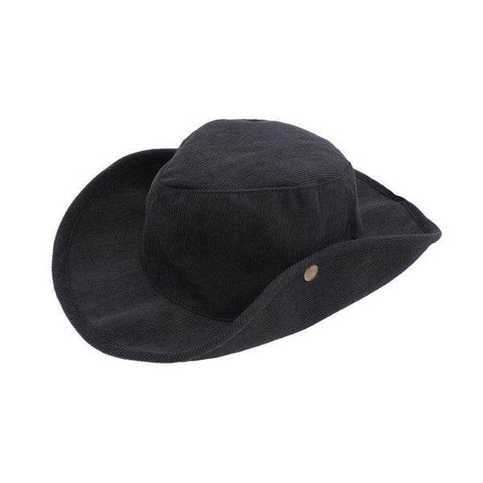 CORDUROY SIDE SNAP VERSATILE COWBOY HAT - Shop Style & More | Fresh Looks, Everyday Deals & Free Shipping