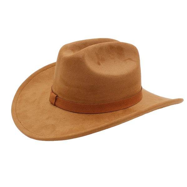 BASIC SUEDE COWBOY HAT - Shop Style & More | Fresh Looks, Everyday Deals & Free Shipping