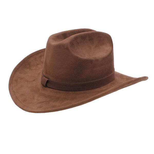 BASIC SUEDE COWBOY HAT - Shop Style & More | Fresh Looks, Everyday Deals & Free Shipping