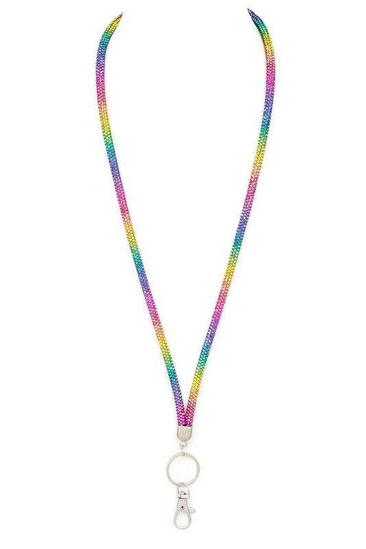 Rhinestone Sparkle Landyard - Shop Style & More | Fresh Looks, Everyday Deals & Free Shipping