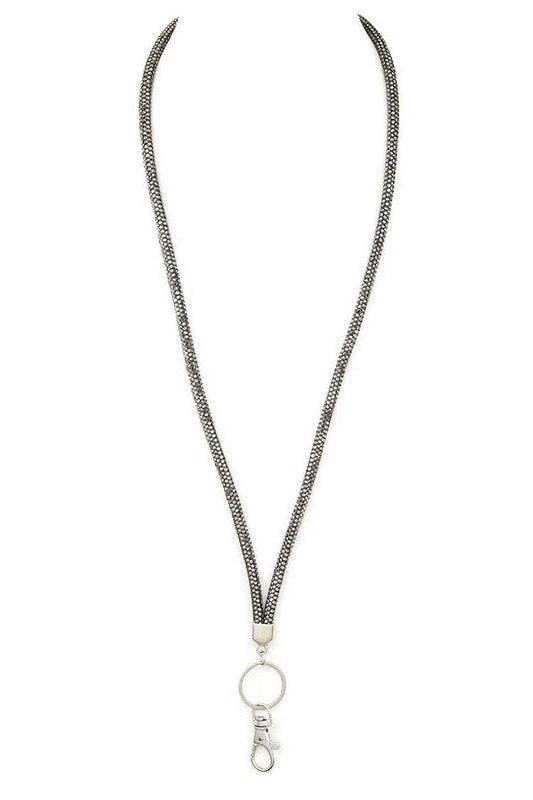 Rhinestone Sparkle Landyard - Shop Style & More | Fresh Looks, Everyday Deals & Free Shipping