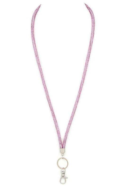 Rhinestone Sparkle Landyard - Shop Style & More | Fresh Looks, Everyday Deals & Free Shipping