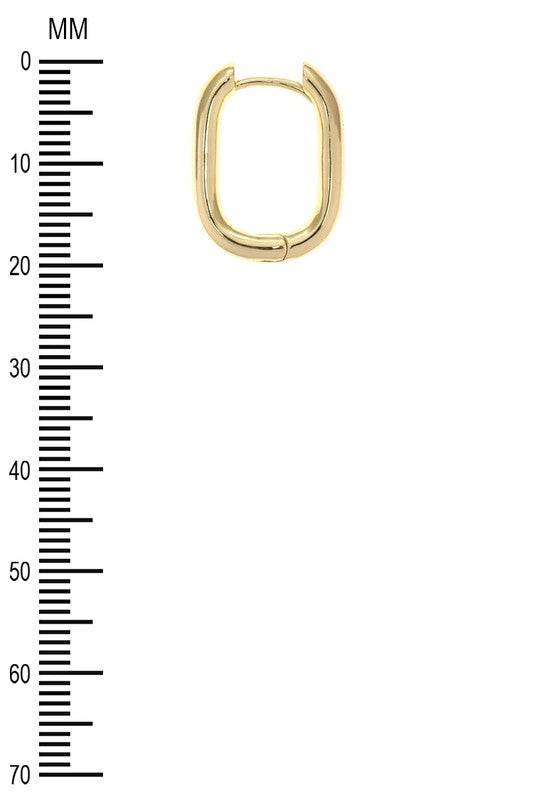 Dainty Square Small Hoop Errings - Shop Style & More | Fresh Looks, Everyday Deals & Free Shipping