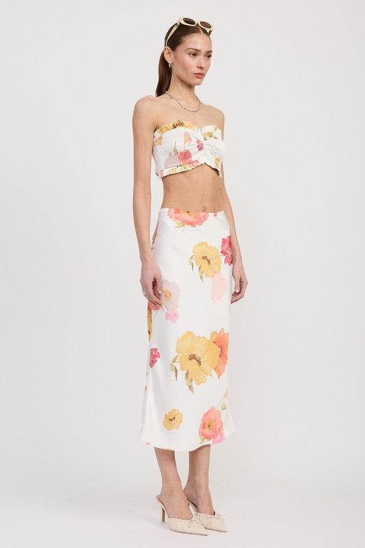 SMOCKED CROP TUBE TOP - Shop Style & More | Fresh Looks, Everyday Deals & Free Shipping