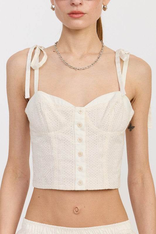 BUTTON UP SLEEVELSS TOP - Shop Style & More | Fresh Looks, Everyday Deals & Free Shipping