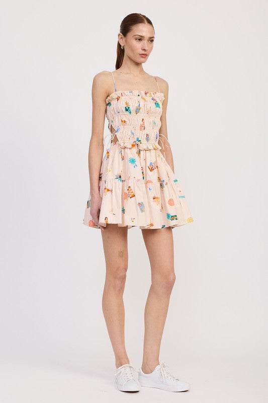 GATHERED POPLIN MIN DRESS - Shop Style & More | Fresh Looks, Everyday Deals & Free Shipping