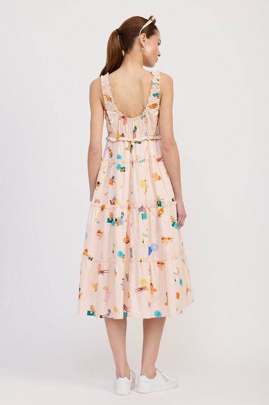 BABYDOLL POPLIN MAXI DRESS - Shop Style & More | Fresh Looks, Everyday Deals & Free Shipping