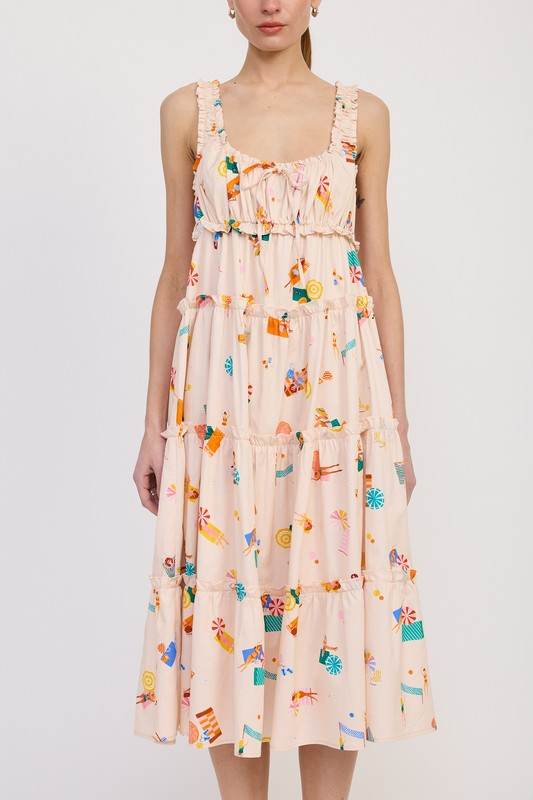 BABYDOLL POPLIN MAXI DRESS - Shop Style & More | Fresh Looks, Everyday Deals & Free Shipping