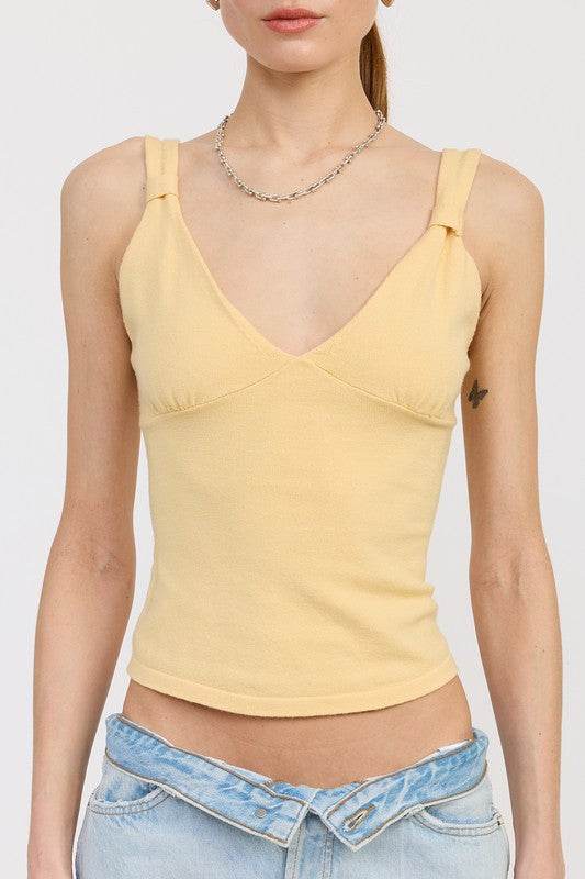 V NECK CAMI TOP - Shop Style & More | Fresh Looks, Everyday Deals & Free Shipping