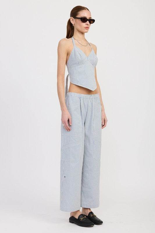 HALTER NECK BUSTIER TOP - Shop Style & More | Fresh Looks, Everyday Deals & Free Shipping