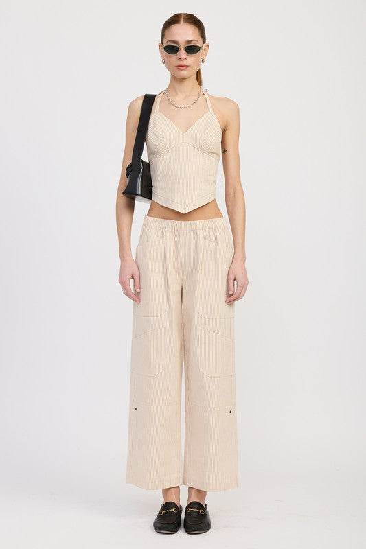HALTER NECK BUSTIER TOP - Shop Style & More | Fresh Looks, Everyday Deals & Free Shipping