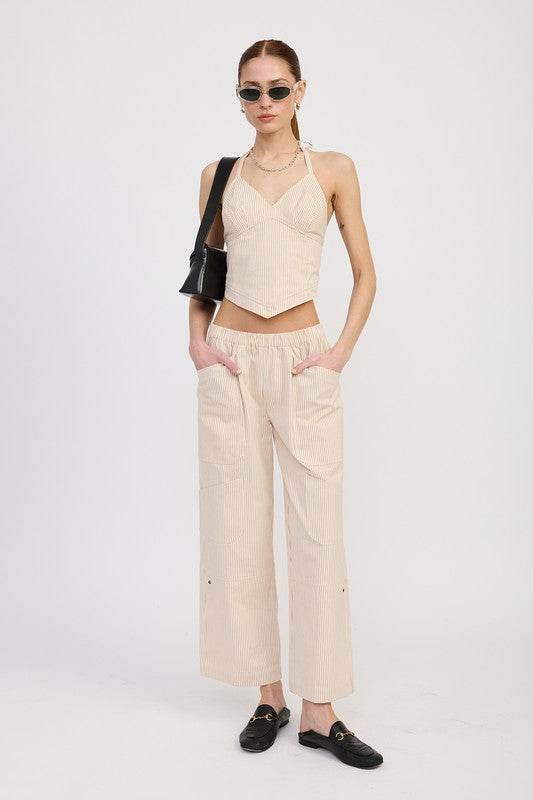 HALTER NECK BUSTIER TOP - Shop Style & More | Fresh Looks, Everyday Deals & Free Shipping